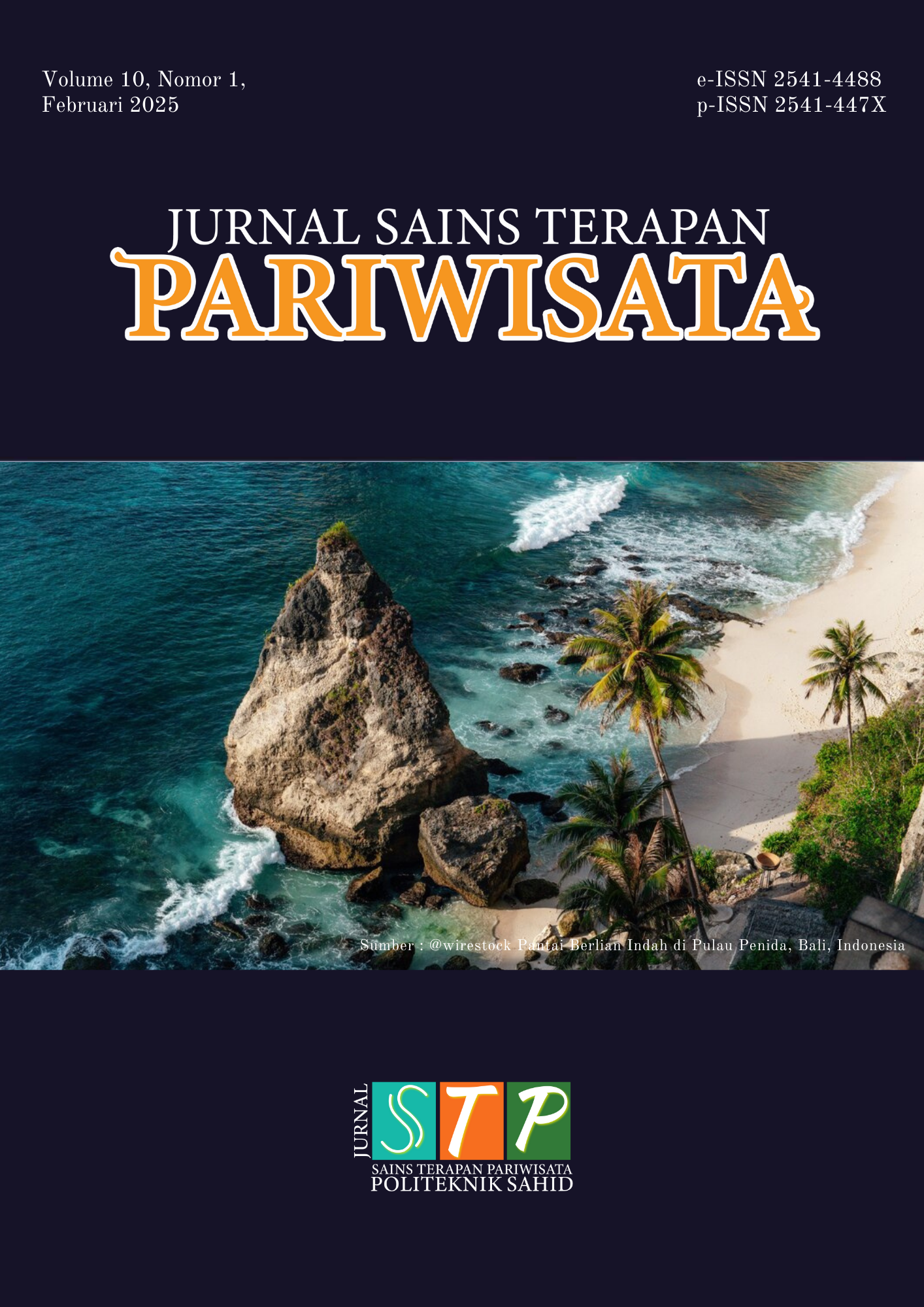 					View Vol. 10 No. 1 (2025): Jurnal Sains Terapan Pariwisata
				