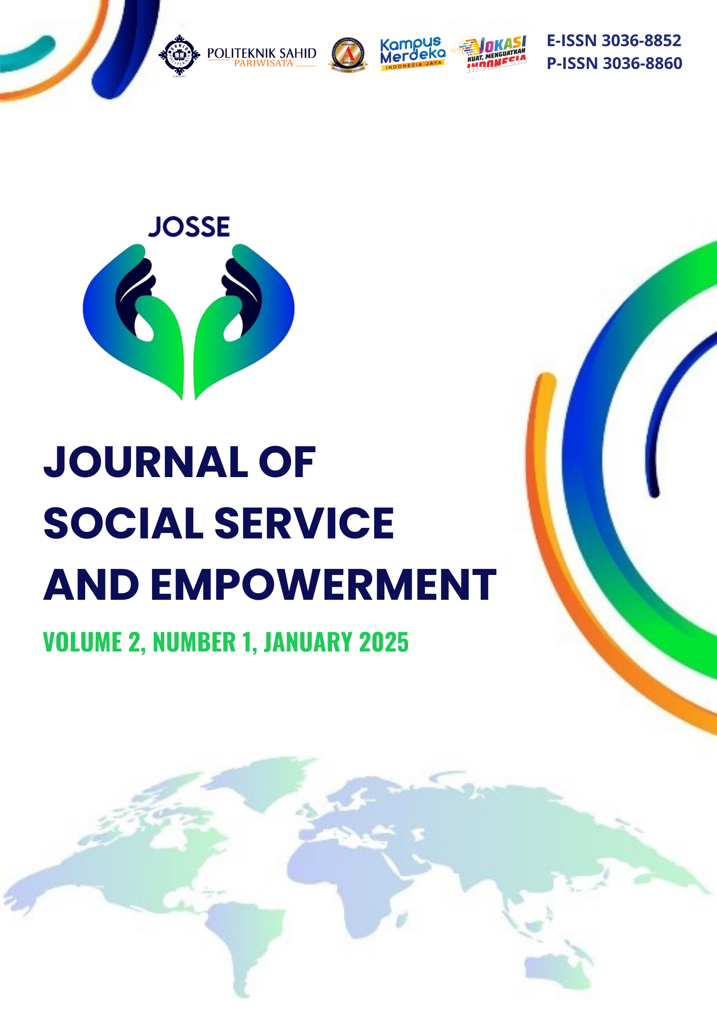 					View Vol. 2 No. 1 (2025): Journal of Social Service and Empowerment (JOSSE)
				